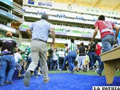 Investigarán lo ocurrido en el estadio de Torreón