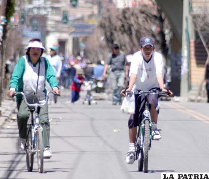 Hoy se aprobará o rechazará el proyecto de ordenanza del Día del Peatón y Ciclista en Oruro