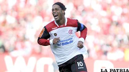 Ronaldinho gran valor de Flamengo