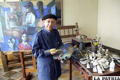 Artista Raúl Lara Tórrez, un orgullo orureño
