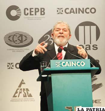 Ex presidente de Brasil, Luiz Inácio “Lula” da Silva