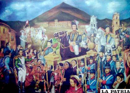 Iconografía de la Batalla de Tumusla