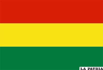 Bandera civil boliviana