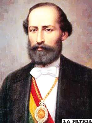 18. ADOLFO BALLIVIÁN COLL
Nació en La Paz el 15 de noviembre de 1831 y falleció el 14 de febrero de 1874, en Nucho, Chuquisaca. 
Estuvo en el poder a partir del 9 de mayo de 1873 al 31 de enero de 1874, tras ser electo constitucionalmente hasta ser derrocado.
En su gobierno se impulsó la educación declarando gratuita la primaria; trató de arreglar la hacienda pública por medio de un préstamo de 20 millones de libras, pero la asamblea extraordinaria no le autorizó; acordó con el Perú una alianza defensiva contra Chile por la evidente ocupación chilena en ambos países; la Compañía de Salitres de Antofagasta hizo en ese tiempo una transacción con el Gobierno y quedaba exenta de todo impuesto por espacio de 15 años.