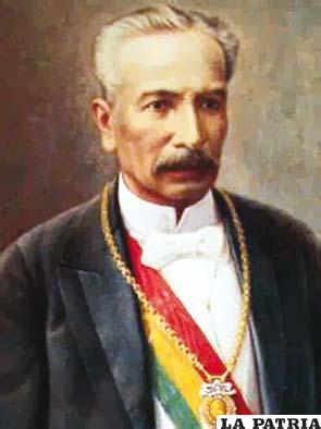 23. MARIANO BAPTISTA CASERTA 
Nació el 16 de julio de 1832 en Calchani, provincia Ayopaya, Cochabamba, y falleció el 19 de marzo de 1907 en la ciudad de 
Cochabamba.
Fue electo constitucionalmente el 11 de agosto de 1892, hasta el 19 de agosto de 1897, cuando trasmitió el mando.
Entre las obras importantes de su mandato se destaca la creación de escuelas fiscales, muchas de ellas administradas por los salesianos de Don Bosco, se aprovisionó de agua a Cochabamba y Tarija; se emprendieron varias obras nacionales como la construcción del Palacio de Gobierno en Sucre; se fomentó y organizó sociedades científicas y, se establecieron escuelas fiscales.