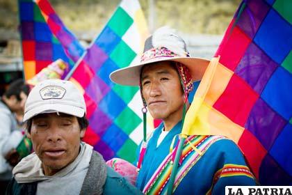 Los indígenas protagonistas del proceso histórico boliviano