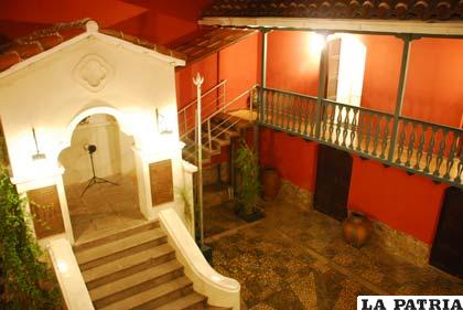 El interior de la casa de Pedro Domingo Murillo héroe de la revolución del 16 de julio de 1809