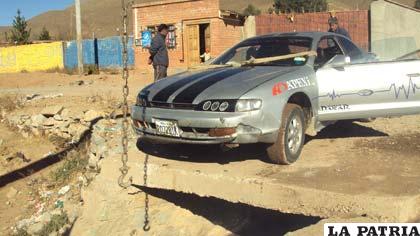 Los daños materiales fueron de poca consideración