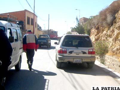 El vehículo infractor excedió su velocidad en la Avenida de las Américas