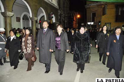 El Ministerio Público rindió homenaje a Bolivia