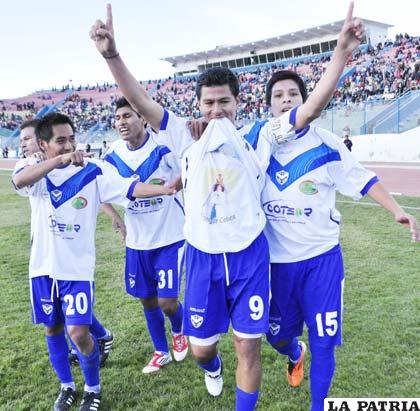 Saucedo, el goleador de la Liga del Fútbol Profesional Boliviano