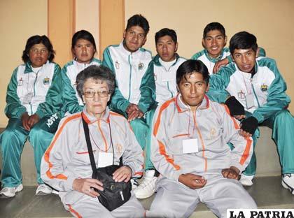 Delegación de El Alto presente en el torneo 