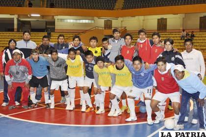La selección de Oruro que participará en el torneo