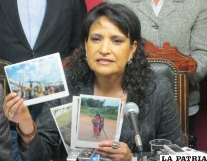 Marcela Revollo, anunció que analiza la posibilidad de denuncia por prevaricato a seis magistrados del Tribunal Constitucional /bernalmansilla.org