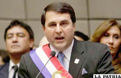 El actual presidente de Paraguay Federico Franco, que fue llamado golpista por haber asumido el cargo que ganó Fernando Lugo /icndiario.com