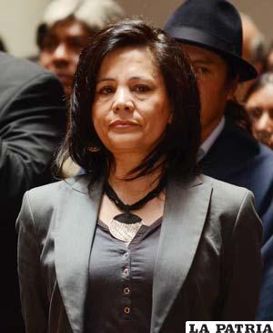 Ministra de Comunicación, Amanda Dávila