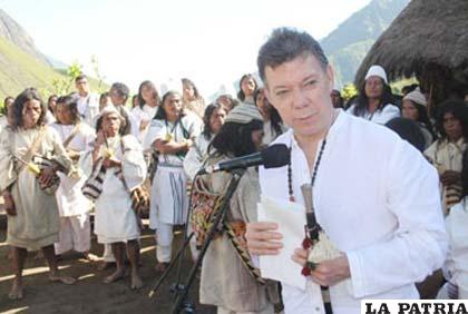 Gobierno e Indígenas de Colombia continúan en reunión para solucionar conflictos territoriales /noticias.lainformacion.com