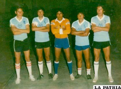Uno de los equipos de mayor predicamento en los torneos de futsal (1980) (foto: archivo)