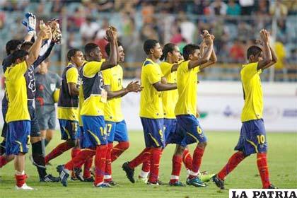 Jugadores de la selección juvenil de Ecuador (foto: deportiva.com)