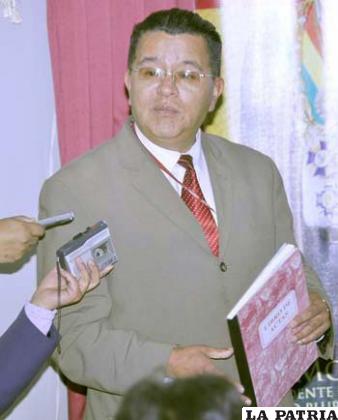 Arturo Murillo, responsable del Puerto Seco 