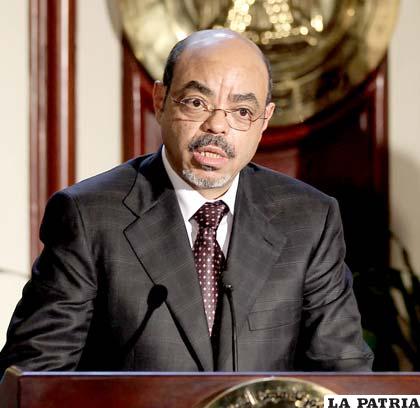 Meles Zenawi, primer ministro de Etiopía, falleció dejando incertidumbre en su país /diariodenavarra.es