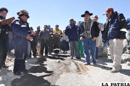 Inspección a la comunidad de Suches por el ingreso ilegal de peruanos /ABI
