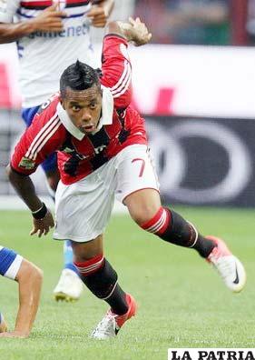 Robinho, jugador del Milán (foto: mundodeportivo.com)