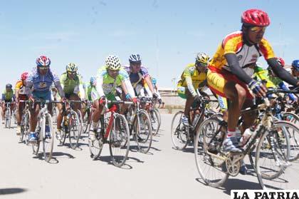 Comienza la fiesta del ciclismo en Oruro