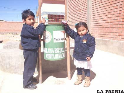 Niños ecologistas del “Jacinto Rodríguez”