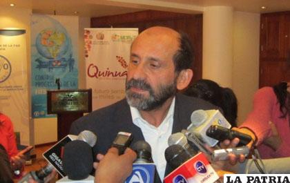 Representante de la FAO en Bolivia convoca a todos los sectores a fortalecer al Senasag