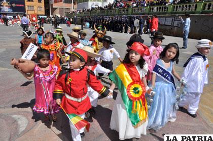 Niños del kínder José Víctor Zaconeta