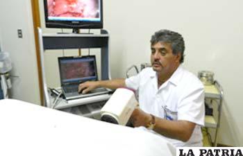 Oscar Niño de Guzmán Peña, profesional en Oncología Ginecológica
