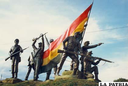 Monumento a los héroes de la Guerra del Chaco