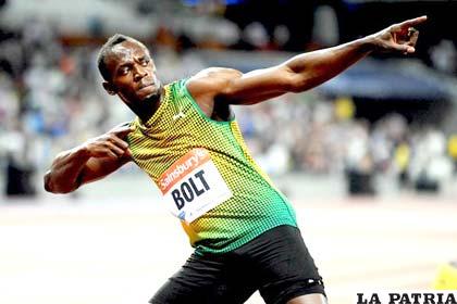 El jamaicano Usain Bolt campeón olímpico