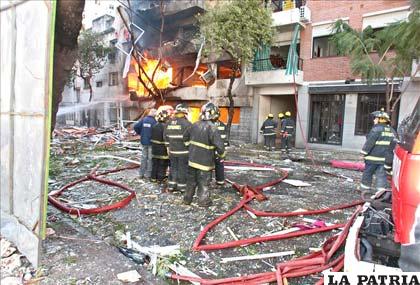Magnitud de la explosión ocurrida en Argentina