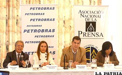 Ejecutivos de la ANP, Petrobras Bolivia y Coborse presentaron la II versión del premio, al cual se une Unicef