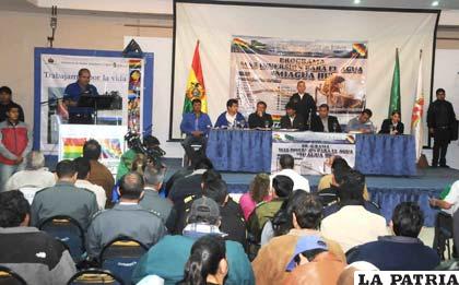 Presidente Evo Morales recibió proyectos de 18 municipios del departamento del Beni