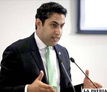 Ahmad Alhendawi, enviado especial de la Organización Iberoamericana de la Juventud