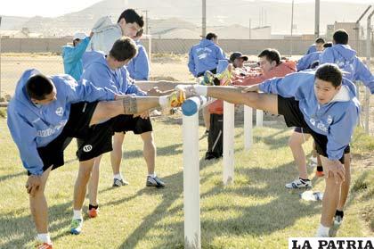 Los “santos” ayer retornaron a los entrenamientos