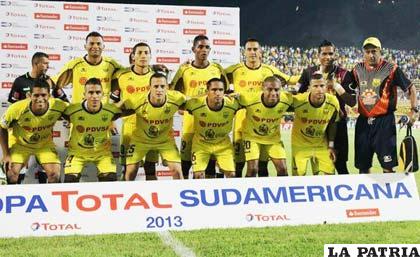 Equidad, de Colombia, que participa en la Copa Sudamericana 