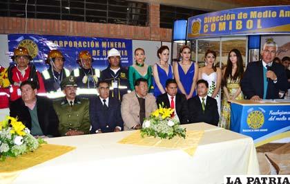 Inauguración de la Expo Minera Bolivia 2013