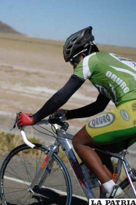 Checa, ciclista orureño