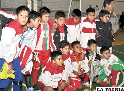 La selección de Tarija que obtuvo el campeonato