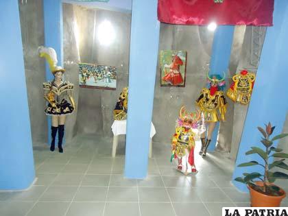 Espacios interiores del monumento a la Virgen del Socavón, un atractivo turístico de la ciudad