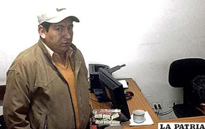 Asambleísta del MAS Javier Humana