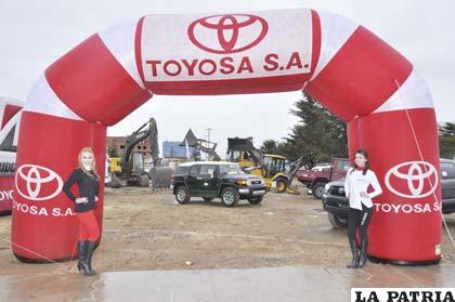 Toyosa presente en Expo Bolivia Minera