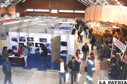 La Expo Bolivia Minera tuvo aceptación del público orureño