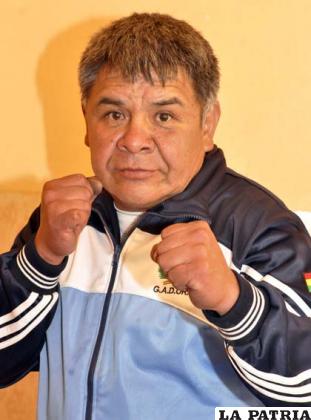 Gonzalo Gandarillas, entrenador del equipo de Oruro