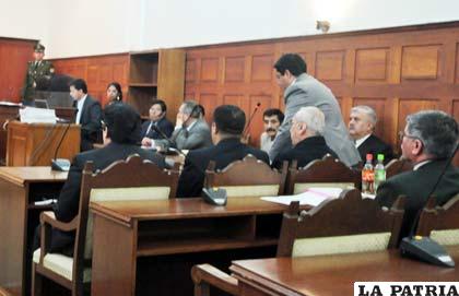 Inició audiencia de medidas cautelares en el Tribunal Supremo de Justicia de Bolivia, por el denominado caso misiles chinos