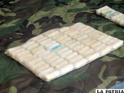 Las cápsulas de cocaína